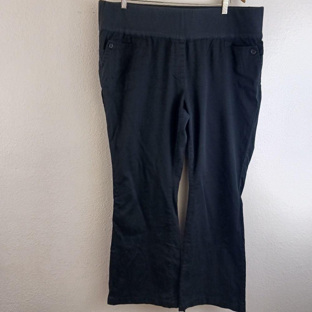 Liz lange Maternity black pants size 18